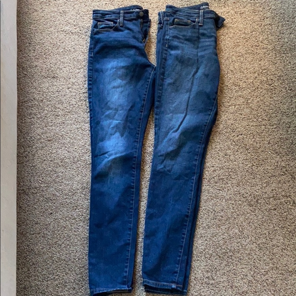 2 pair Universal Thread high rise skinny ##TALL##